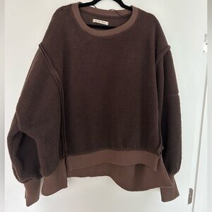 Free People Fleece Sweater